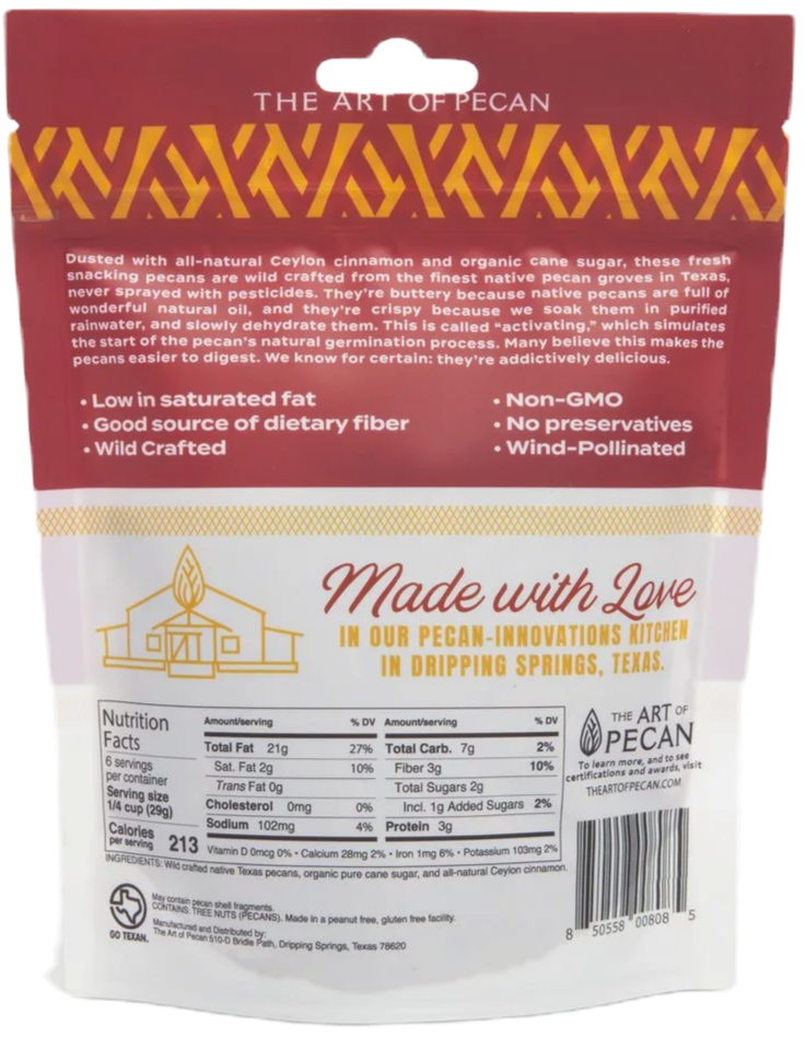 Cinnamon Native Texas Pecans