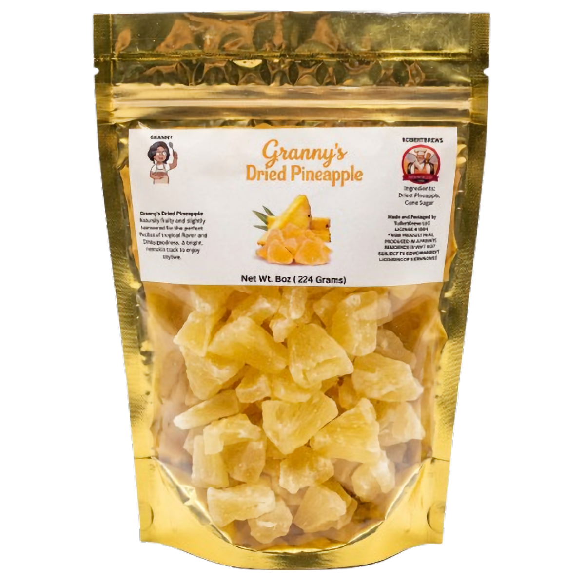 Granny's Dried Pineapple 8oz