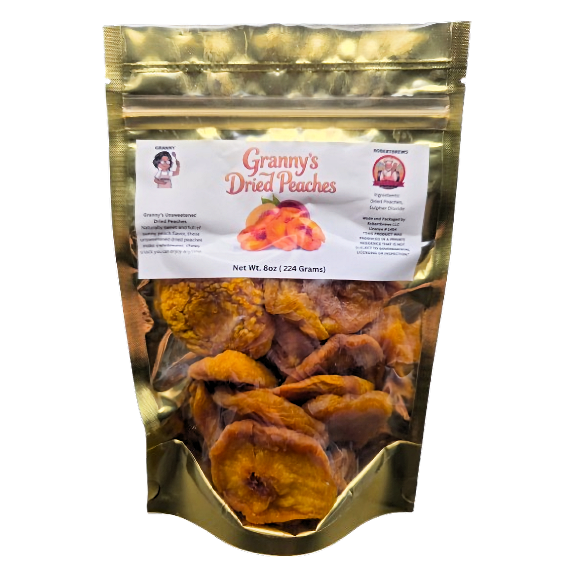 Granny's Dried Peaches 8oz