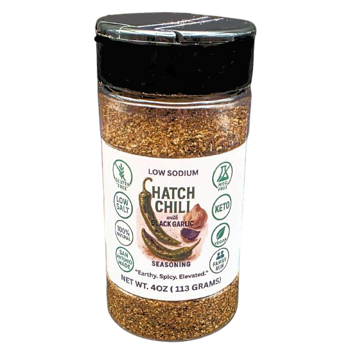 Hatch Chili & Black Garlic Seasoning 4oz