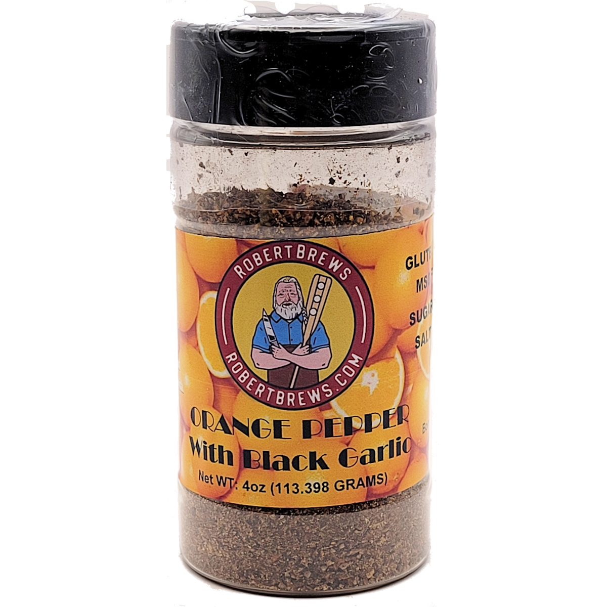 Salt Free Orange Pepper with Black Garlic