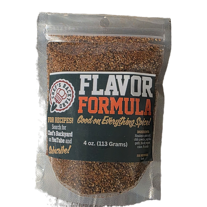 Flavor Formula: 25 Recipes to turn you into a Grill Master LIMITED TIME Free Seasoning Included!