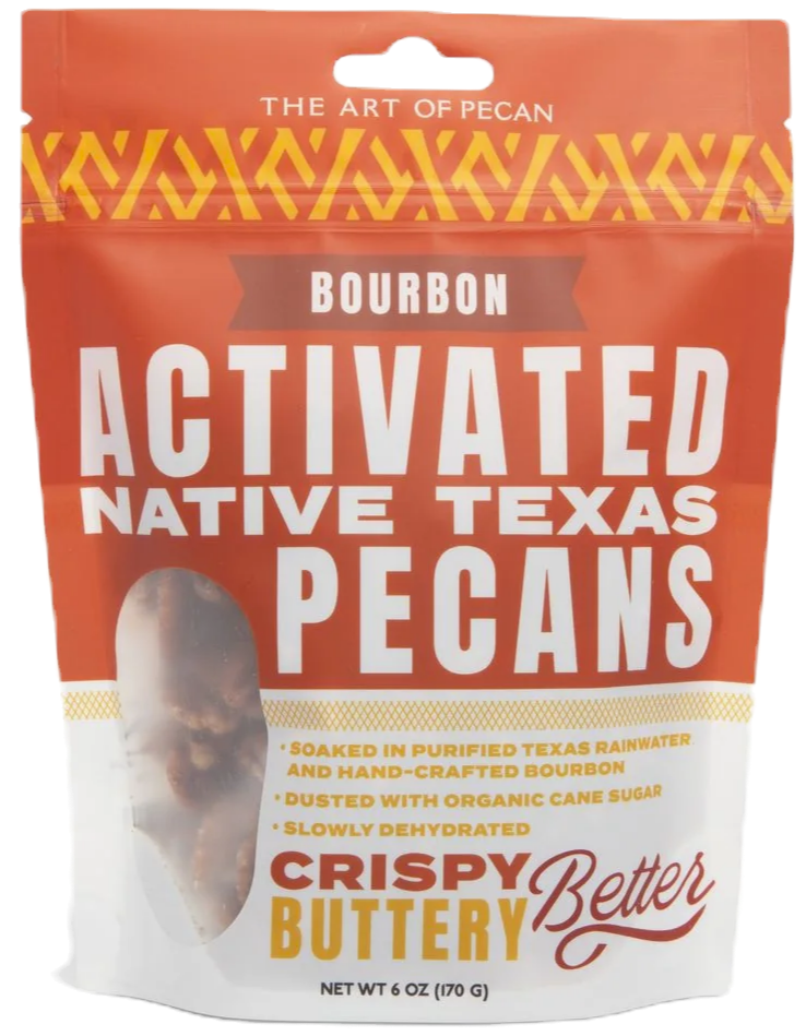 Activated Native Texas Pecans - Bourbon