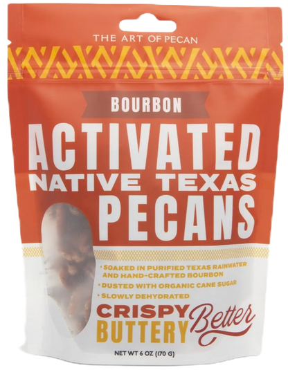 Activated Native Texas Pecans - Bourbon