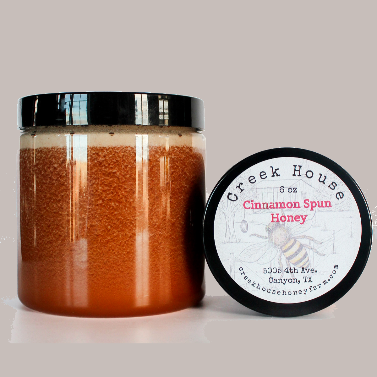 Cedar Creek Cinnamon Spun Honey 6OZ.