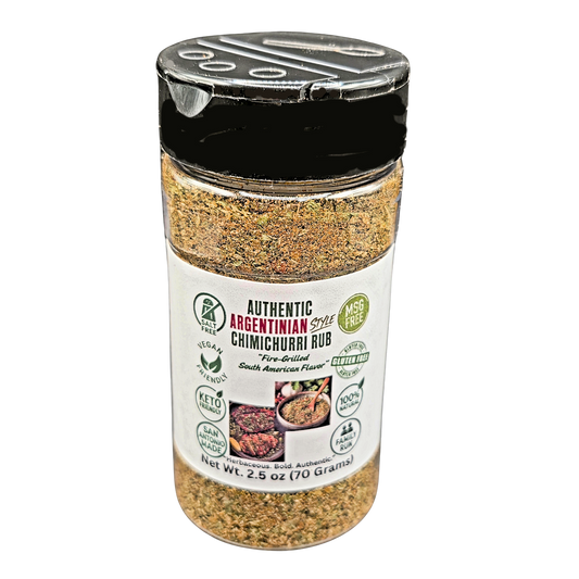 Authentic Argentinian Chimichurri Style Rub 2.5oz Shaker