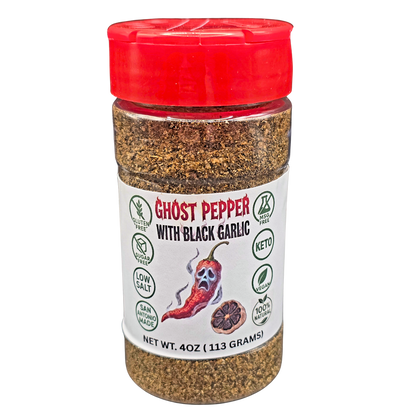 Ghost Pepper  with Black Garlic 4oz Shaker Bottle