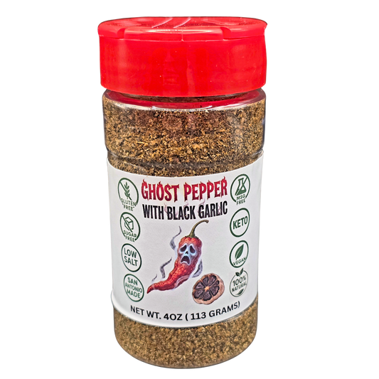 Ghost Pepper  with Black Garlic 4oz Shaker Bottle