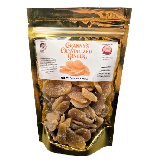 Granny's Crystalized Ginger 8oz