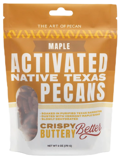 Activated Native Texas Pecans - Maple