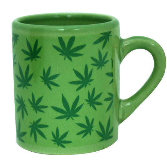 Pot Leaf Mug Shot glass/mug