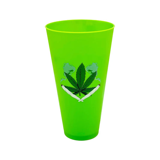 Pot Leaf Leaf Jumbo Cup 48OZ.