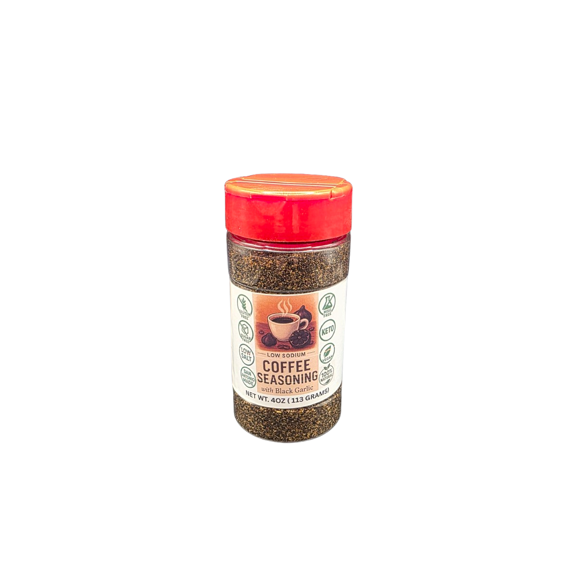 Black Garlic Coffee Seasoning & Rub