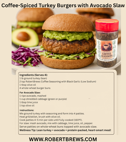 Black Garlic Coffee Seasoning & Rub
