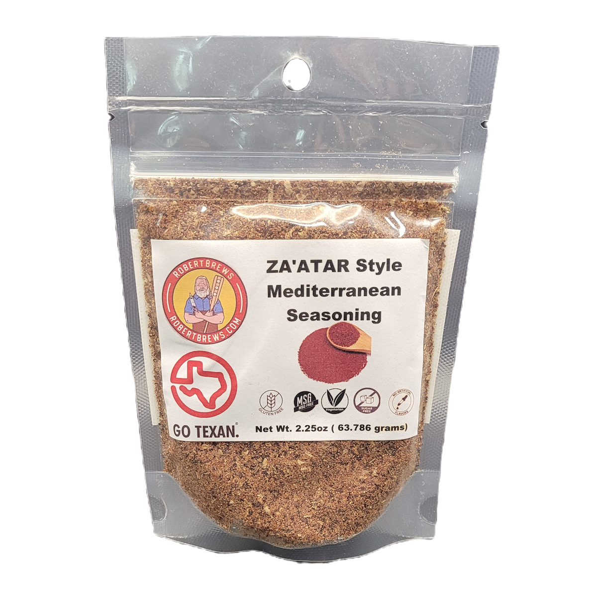 ZA'ATAR Style Mediterranean Seasoning 2.25OZ.